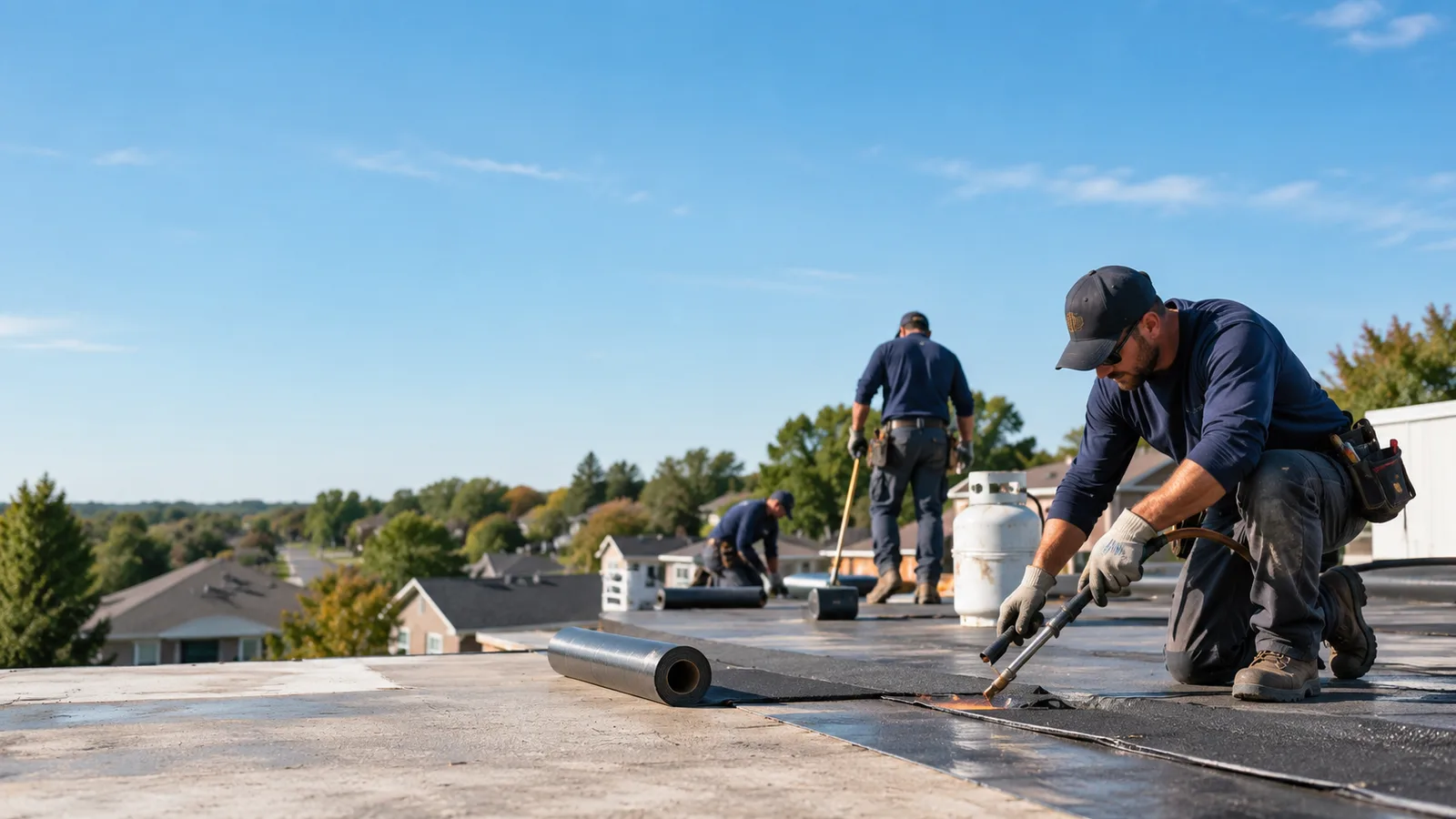 Flat Roof Leak Repair providers in Mooreland, OK
